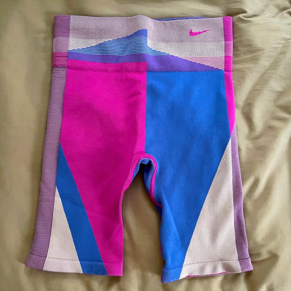 Nike Color Block Bike Shorts